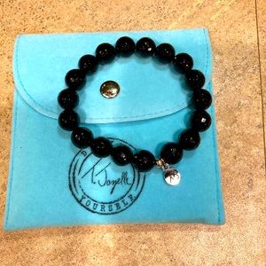 TJazelle Onyx Stacker Bracelet
